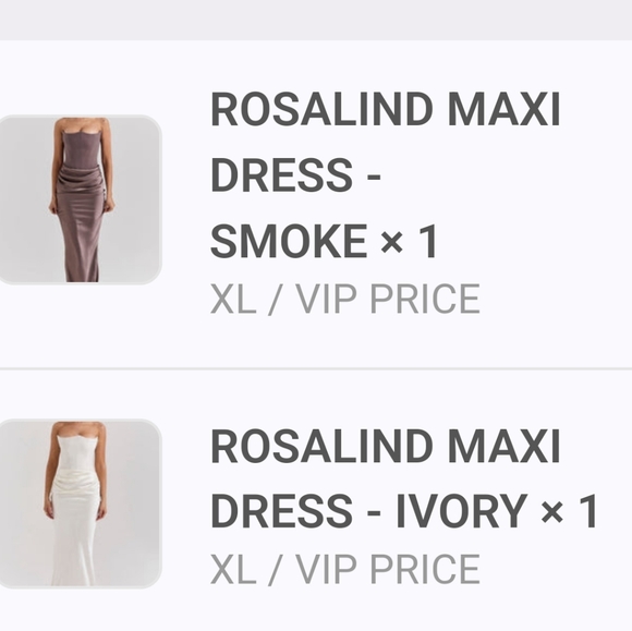 Sexy chic maxi strapless dress in 4 colors ivory,black,smoke and ruby - Picture 16 of 16